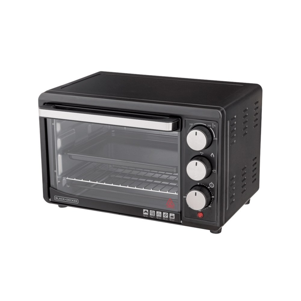 Forno Eletrico Bancada Black & Decker 21 Litros FT21P 1300W, com Timer Preto, 110V