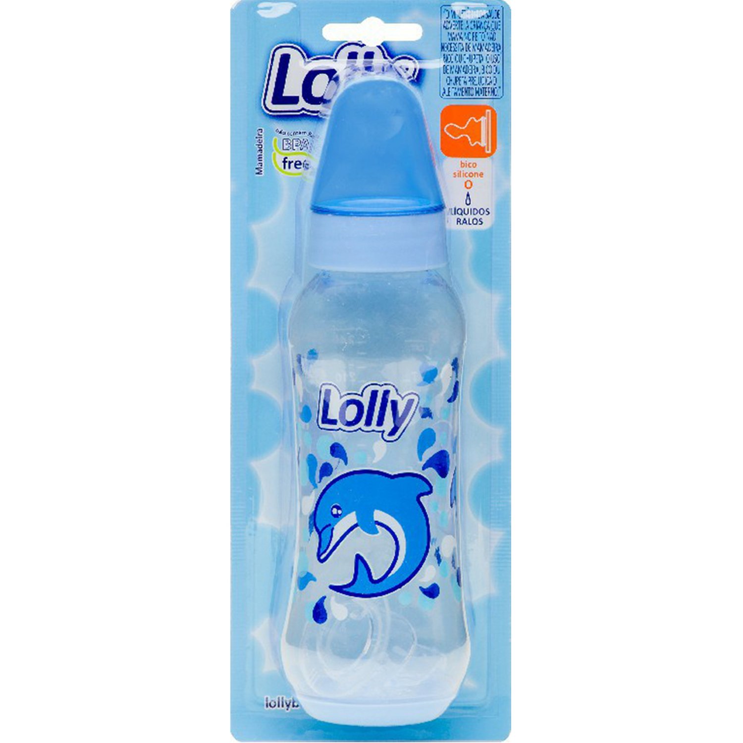 Mamadeira Oceano 250Ml Bico de Silicone Ortodôntica Masculina 3 meses mais
