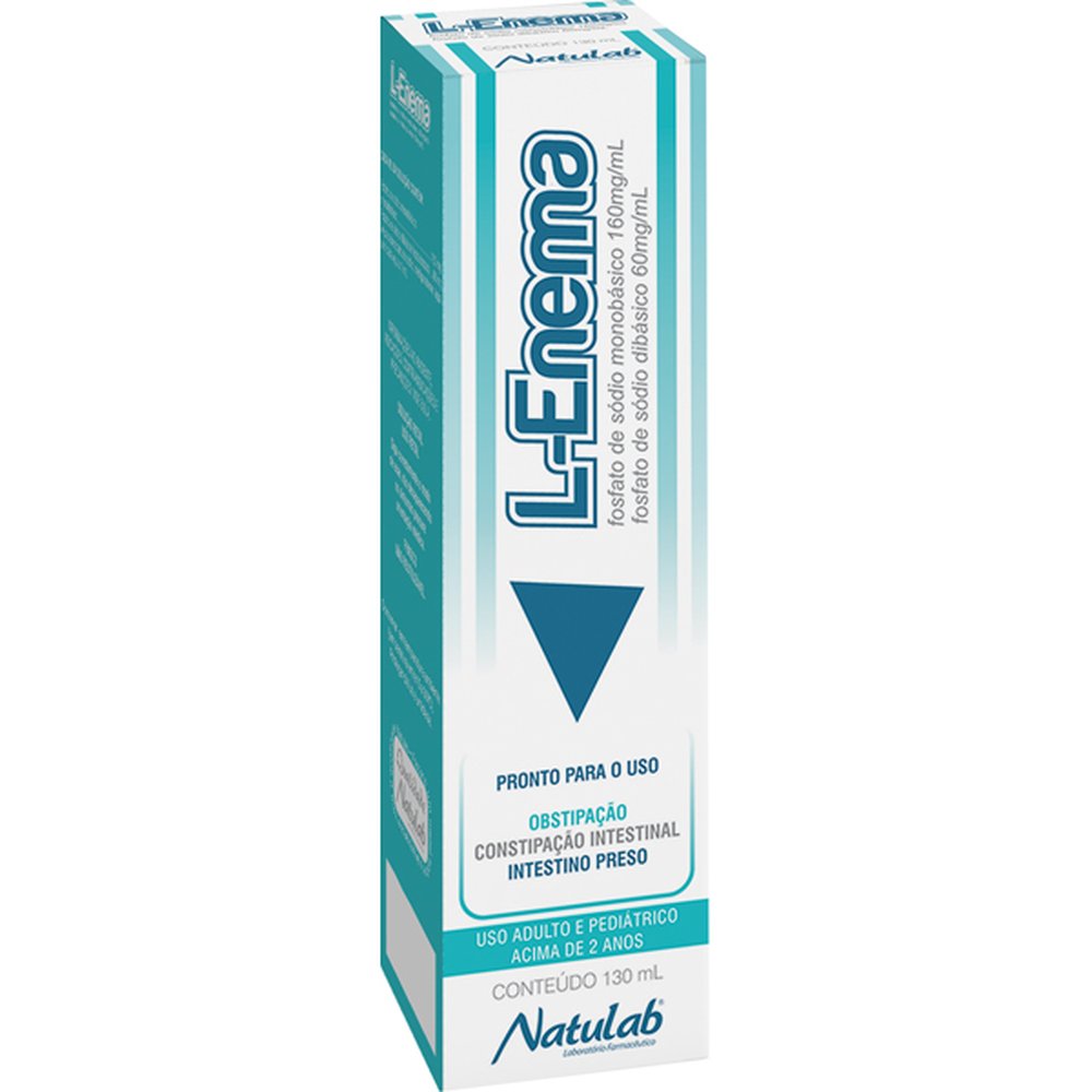 L-Enema 130Ml Frasco com 50Ml - Natulab