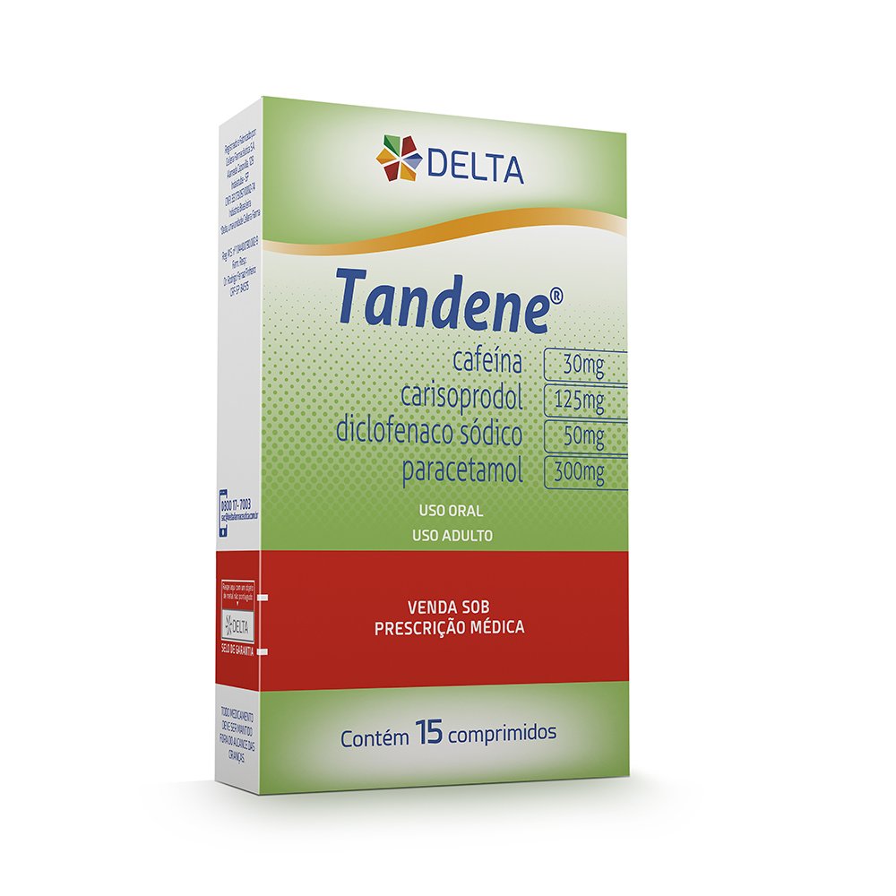 Tandene Com 15 Comprimido - Delta