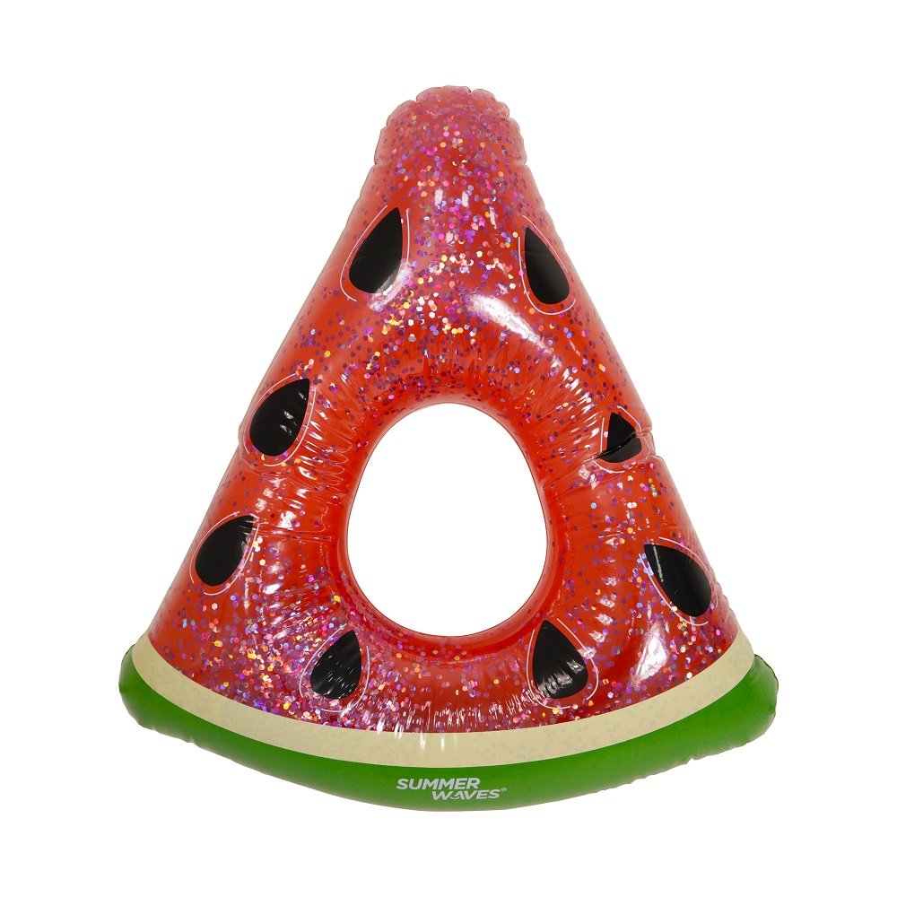 Boia Inflável Melancia com Glitter Summer Waves