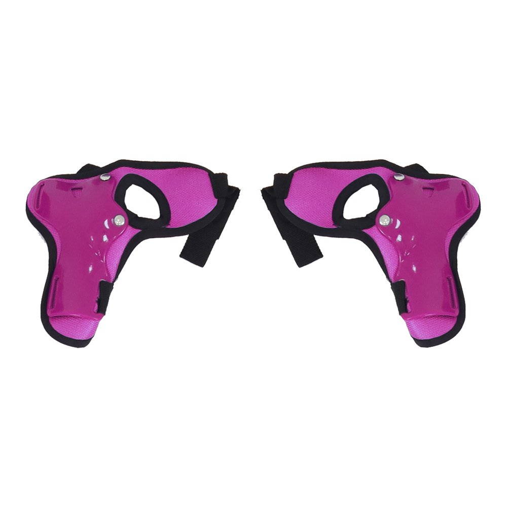 Kit Patins Inline Radical com Luva, Capacete, Joelheira e Cotoveleira Rosa M 33-36 Rosa Bel