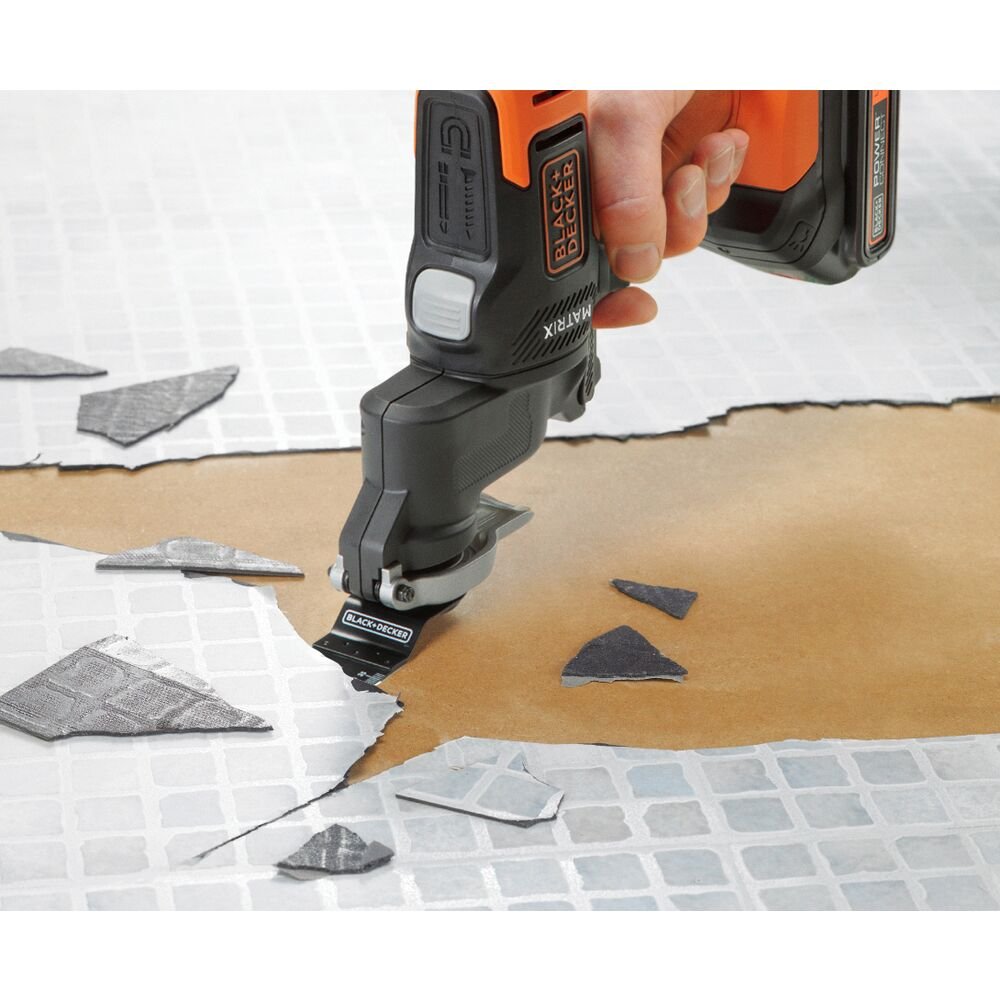 Jogo de Ferramentas 20V Matrix com 6 Cabeçotes Combinados Black+Decker MTX20K6ABR Bivolt
