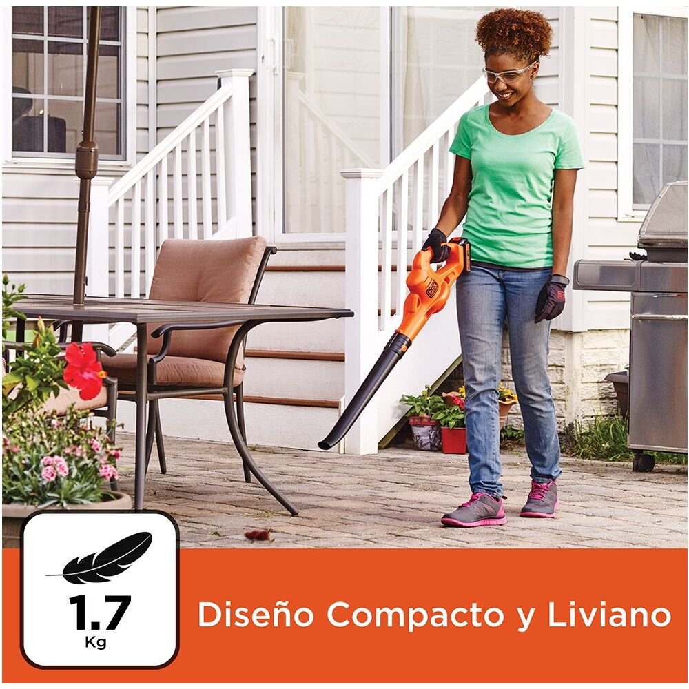Soprador de Folhas Sem Fio 20v Litio Ion