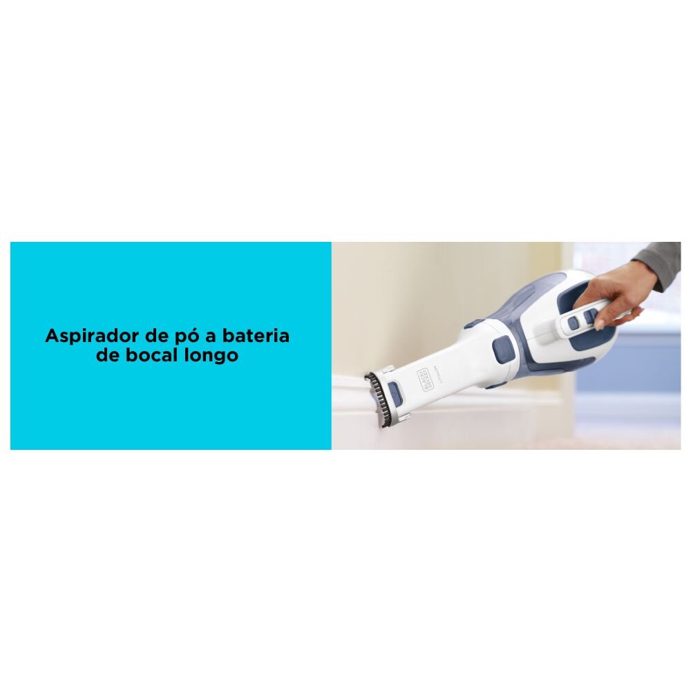Aspirador de Pó Portatil a Bateria