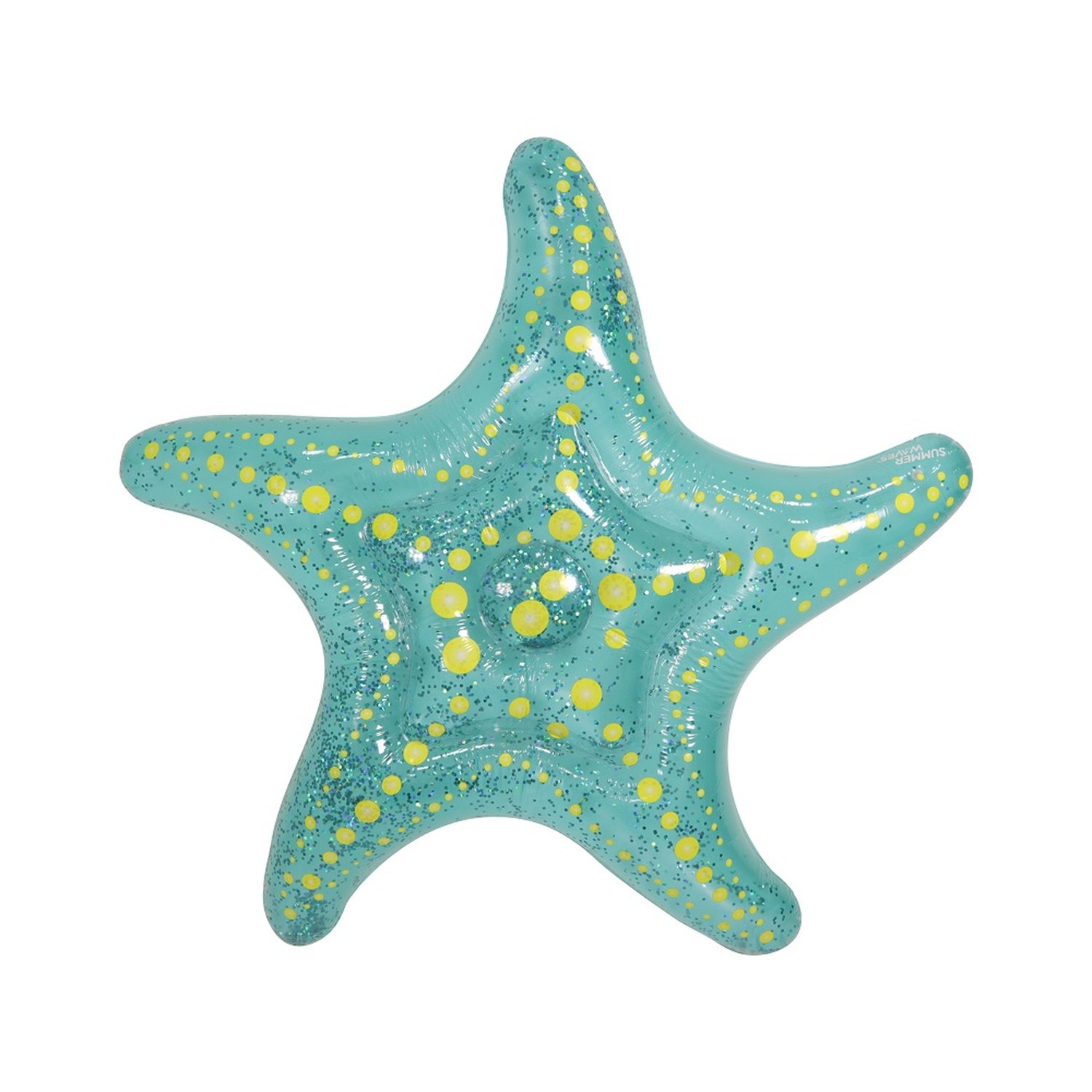 Boia Inflável Estrela Do Mar Com Glitter Summer Waves