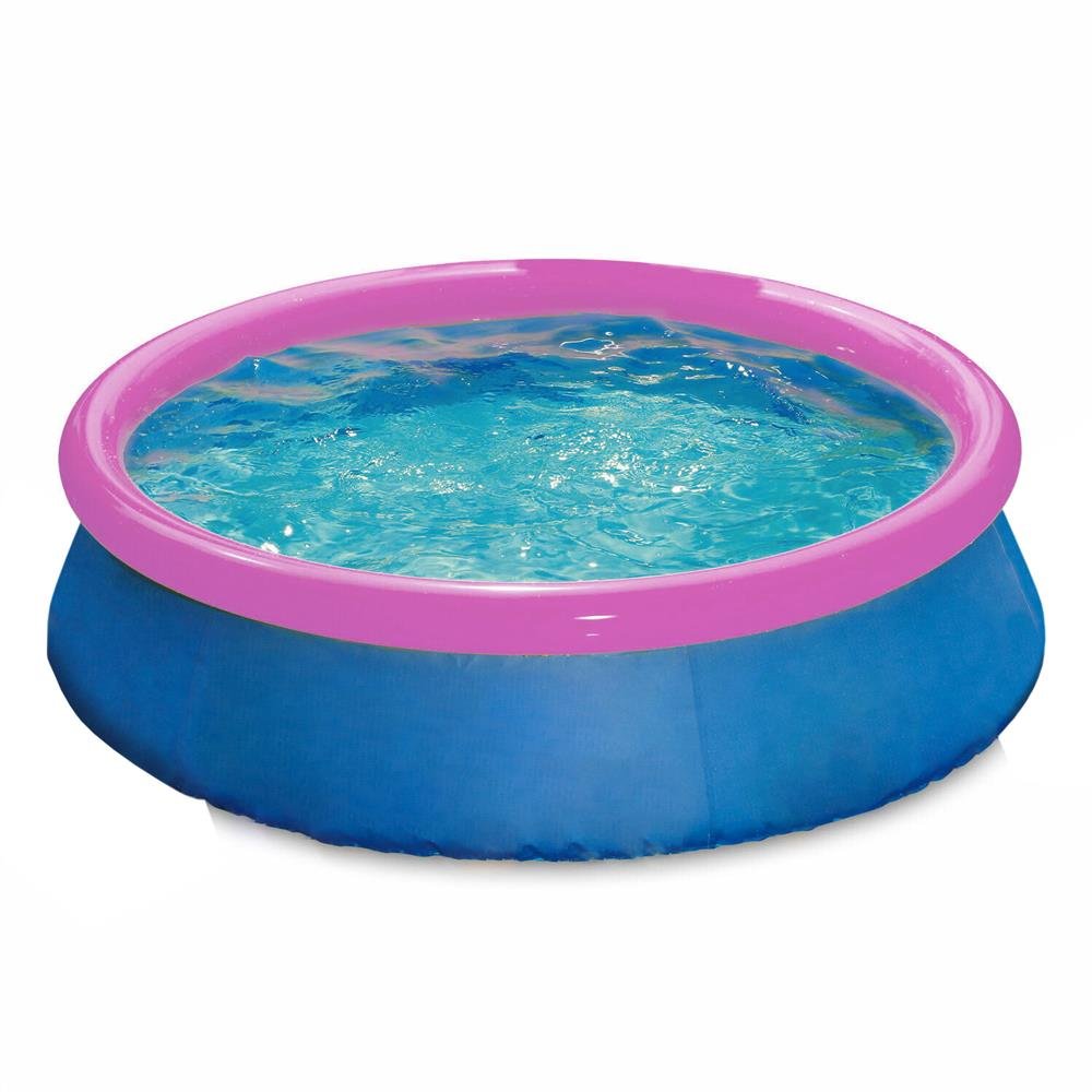 Piscina Inflável Com Borda Colorida 401 Litros Summer Waves