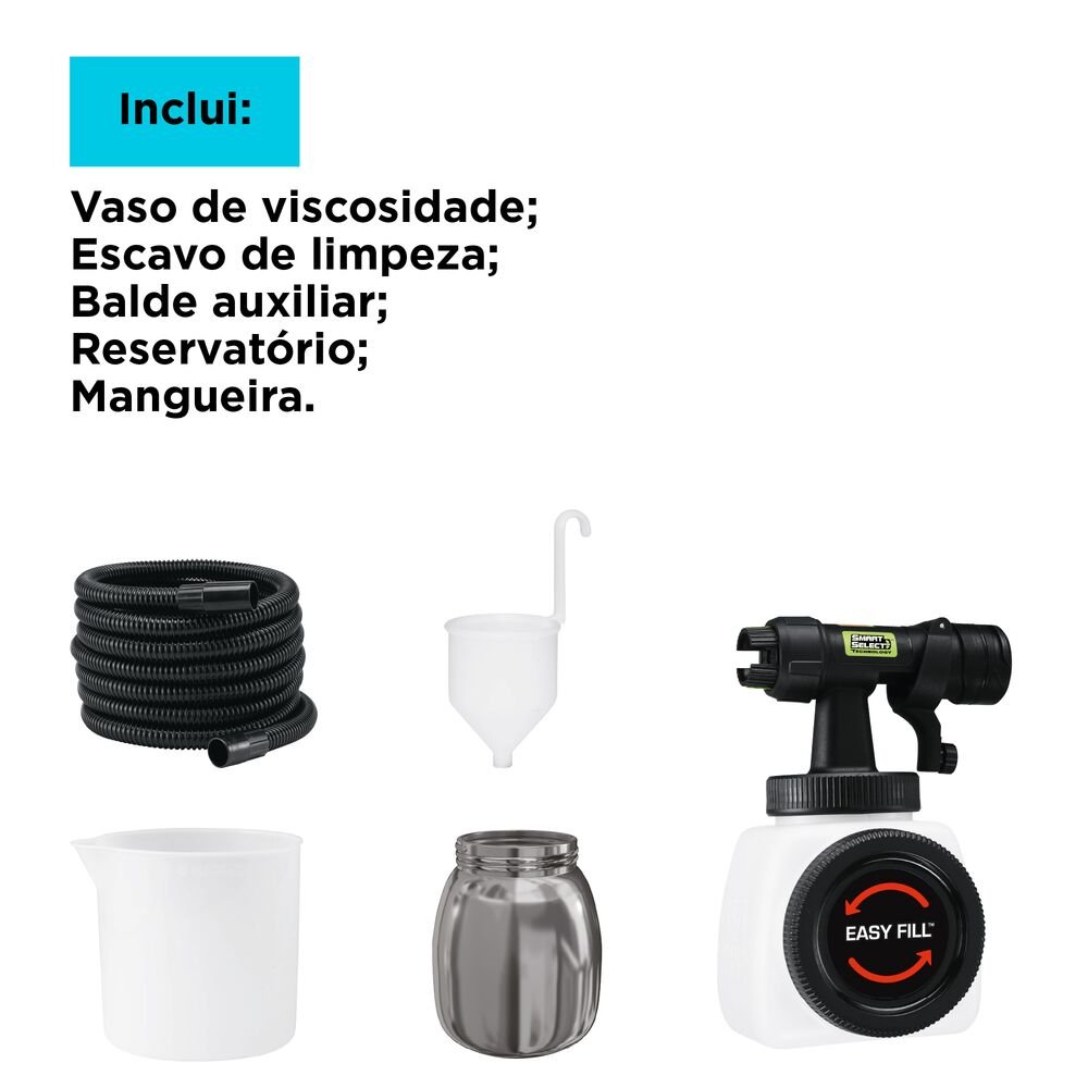 Pistola Pintura / Pulverizador Pres. 278w 220v