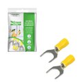 Terminal Forquilha Pre-isolado Sv5.5-10 - Kit Com 5 Pcs