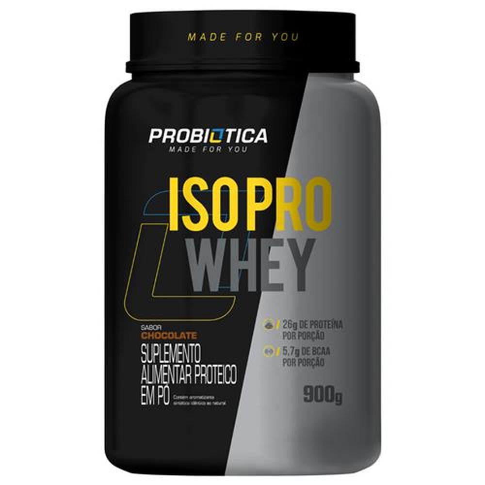 Iso Pro Whey Pote 900G Chocolate