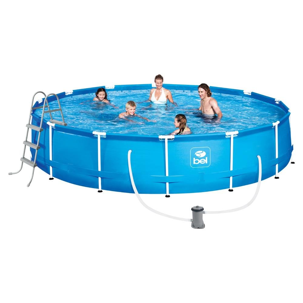 Piscina De Armação 13000 Litros + Cobertura + Lona + Escada + Filtro 220V Bel