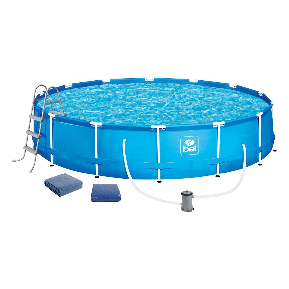 Piscina De Armação 13000 Litros + Cobertura + Lona + Escada + Filtro 220V Bel