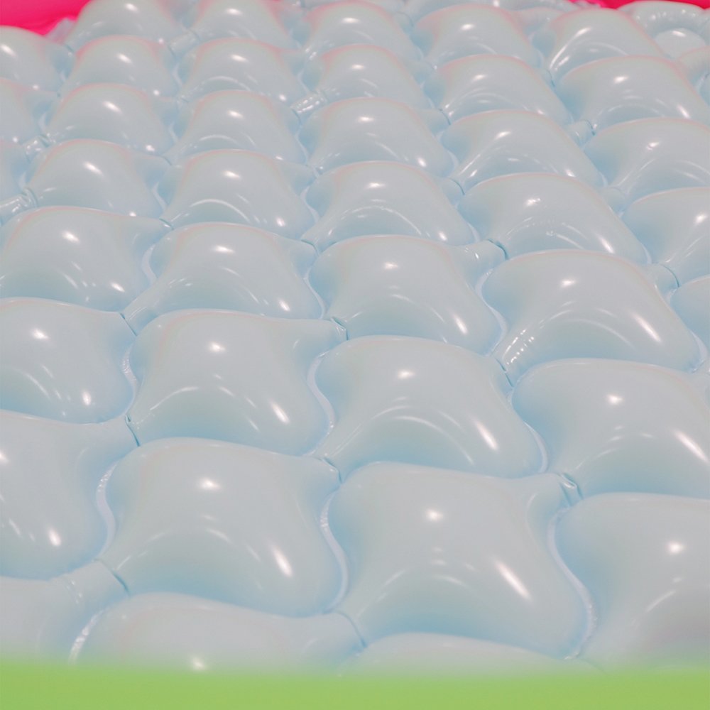 Piscina Inflável Infantil 3 Anéis Coloridos 62 Litros Bel