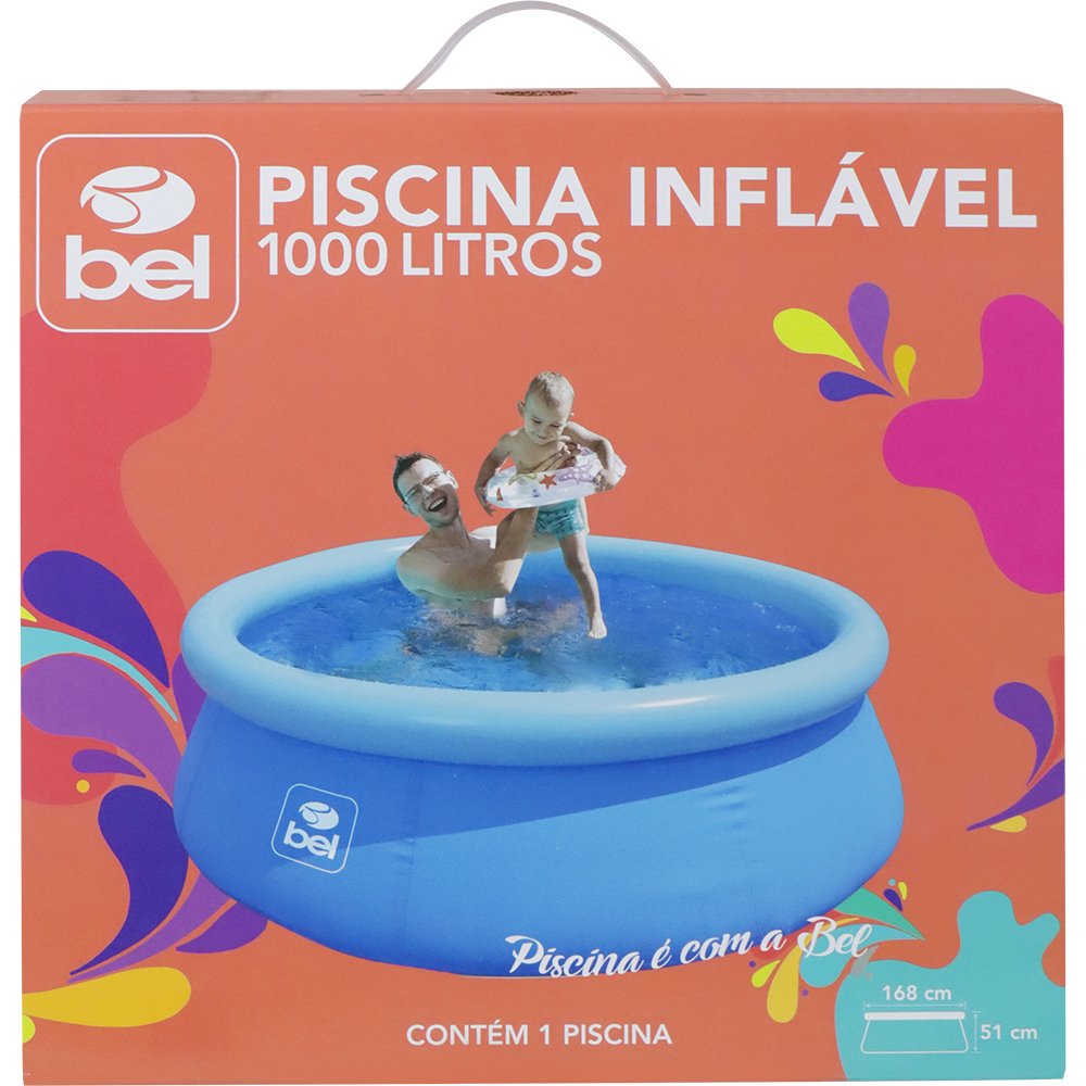 Piscina Inflável 1000 Litros Bel