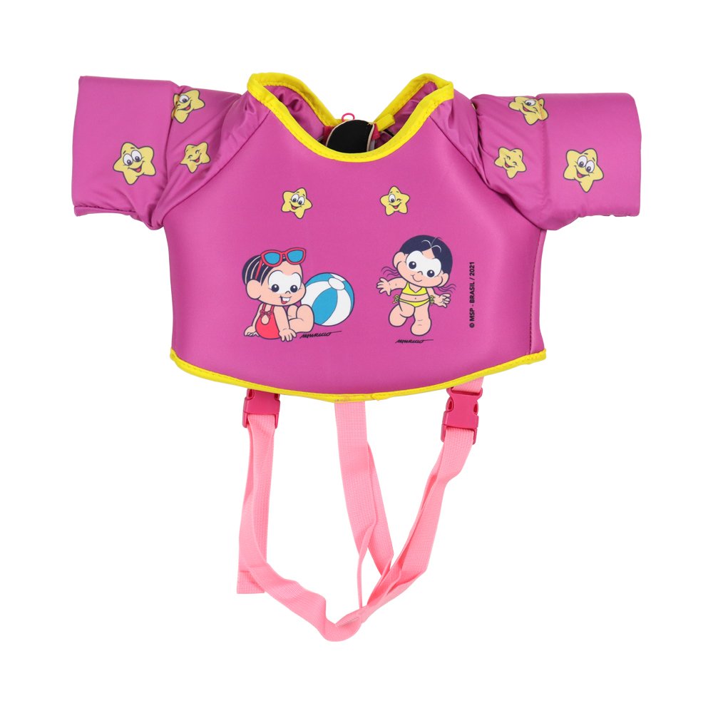 Colete Infantil Com Mangas Turma da Mônica Baby Bel