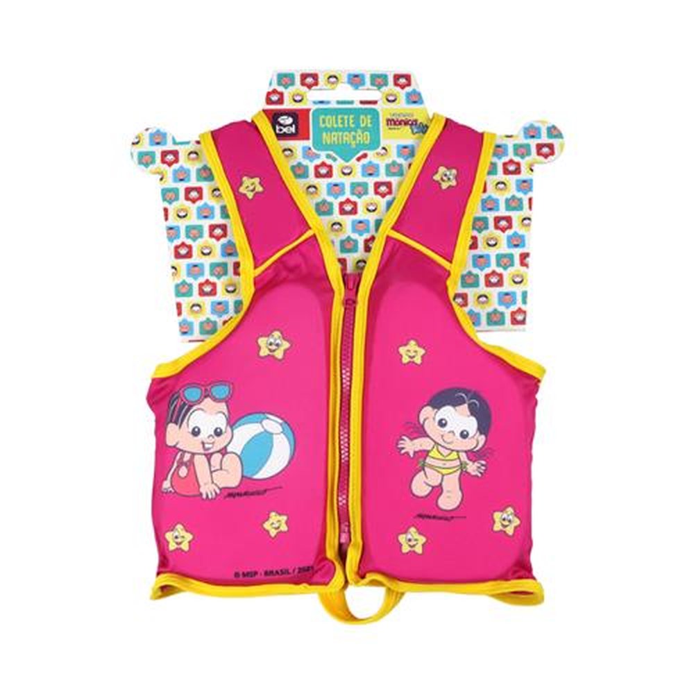 Colete Infantil Sem Mangas Turma da Mônica Baby Bel