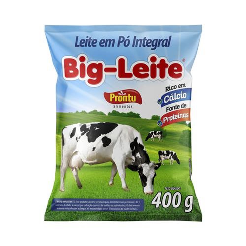 Leite Po Integral Big Leite 25x400g