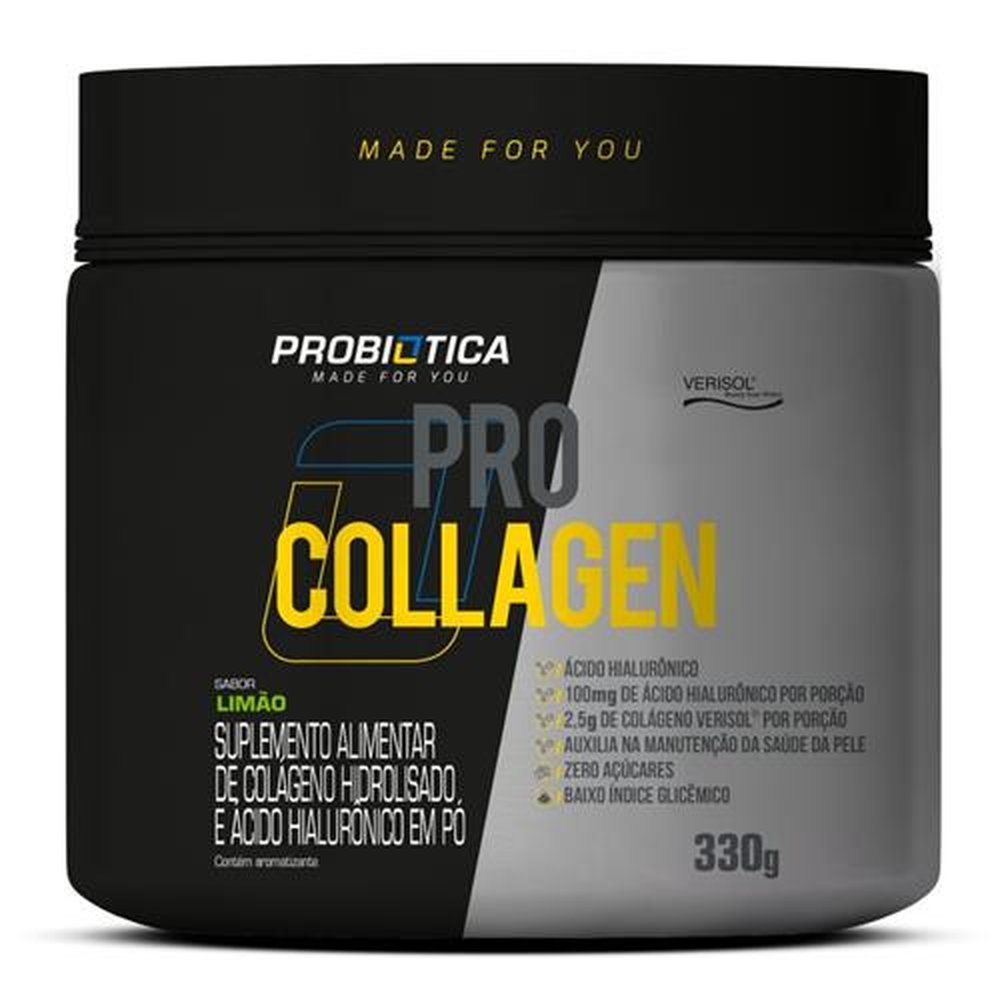 Pro Collagen 330g - Probiótica Limão