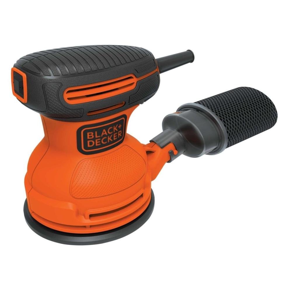 Lixadeira Roto Orbital Black Decker BDERO100-BR 127v