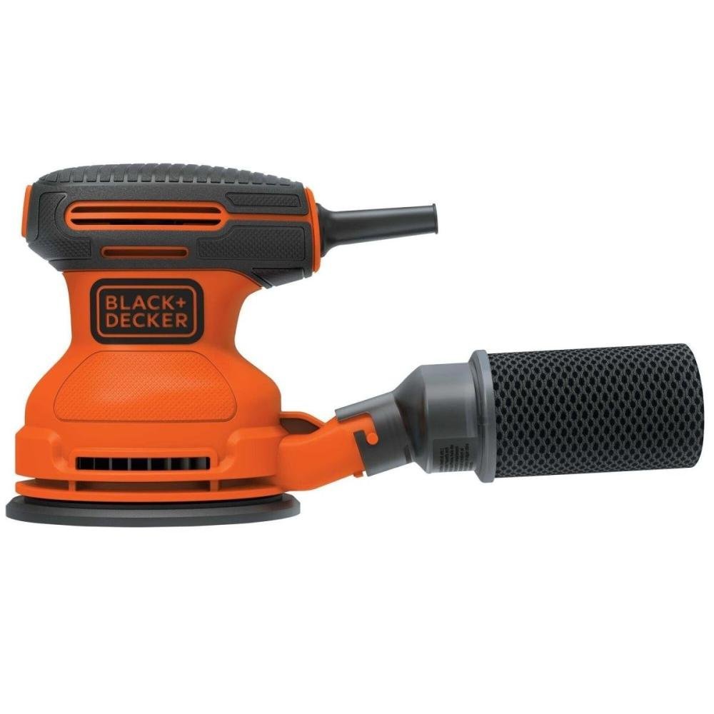 Lixadeira Roto Orbital Black Decker BDERO100-BR 127v