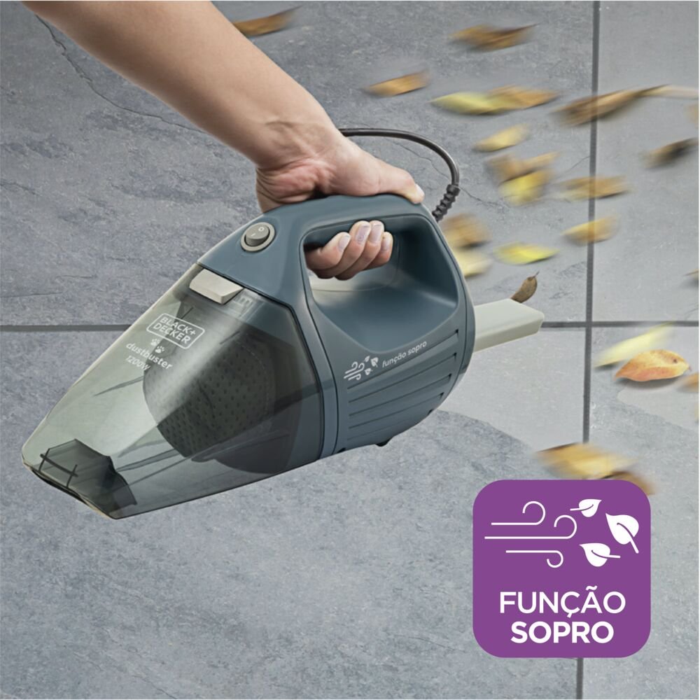 Aspirador De Pó Elétrico Portátil APS1200 Com Função Sopro 1200 Watts - 127V