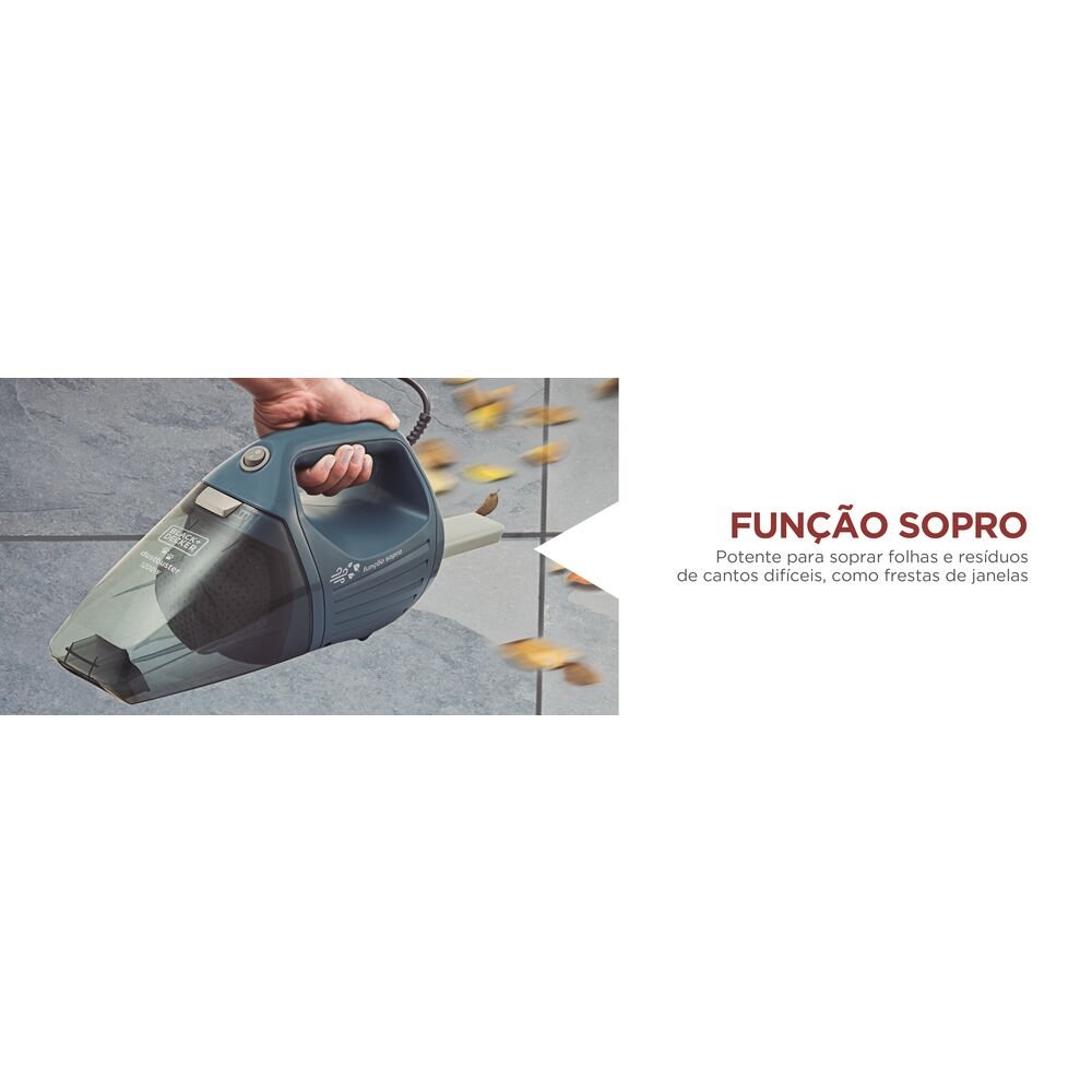 Aspirador De Pó Elétrico Portátil APS1200 Com Função Sopro 1200 Watts - 127V