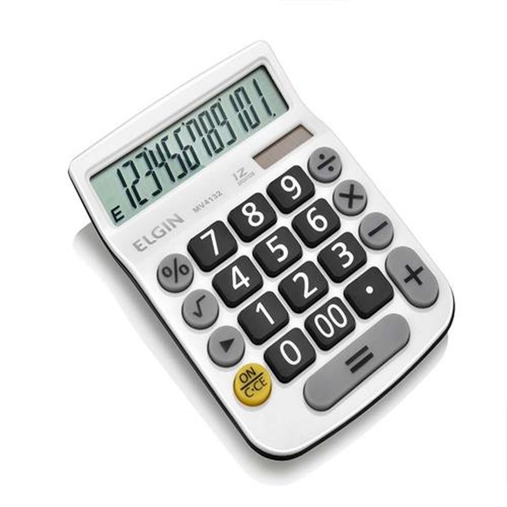 Calculadora de Mesa Elgin 12 digitos MV4132 Branca