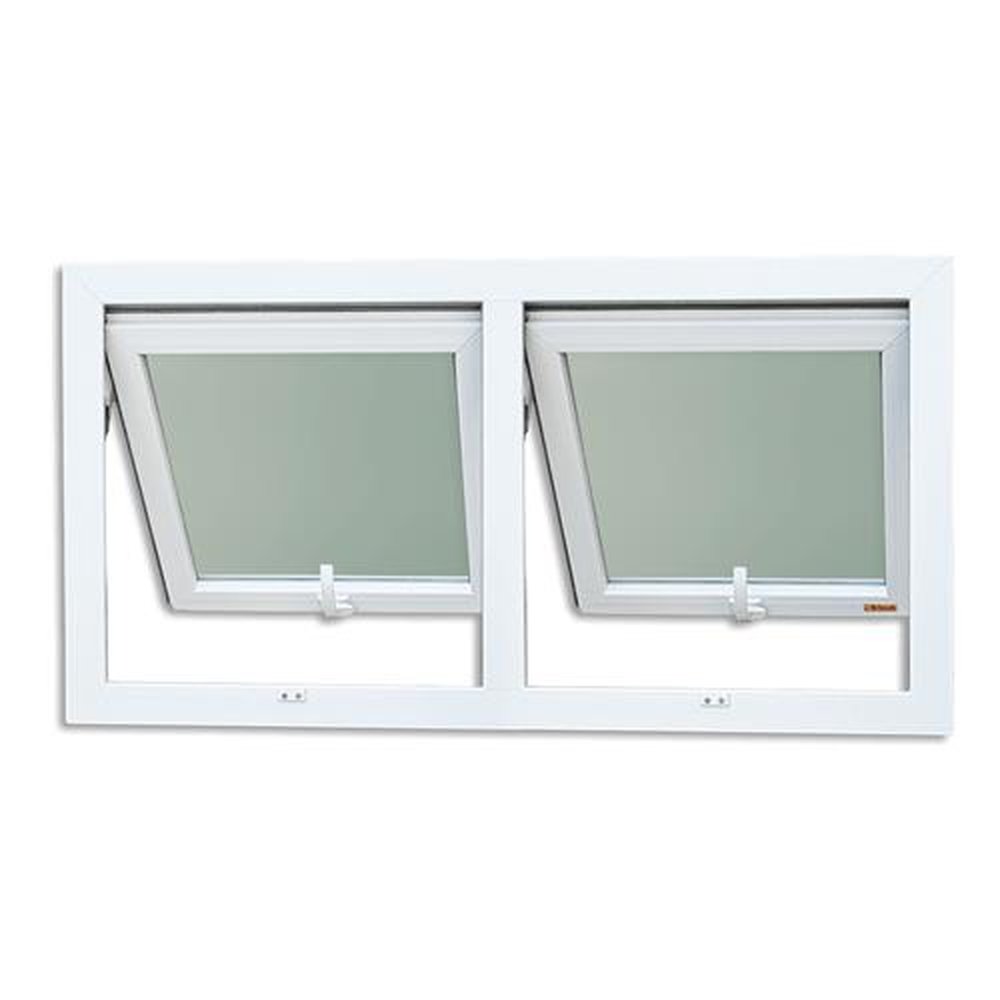 Maxim-Ar Pvc Itec 2Secoes 80 X 120 Vidro Mini Boreal