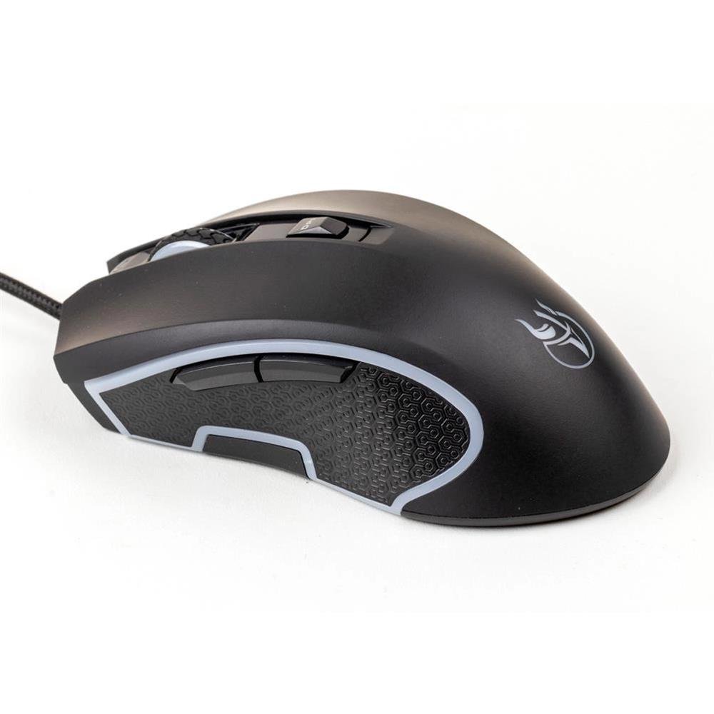 Mouse Gamer Kross Valhalla USB 6.400 dpi Preto KE-MG200