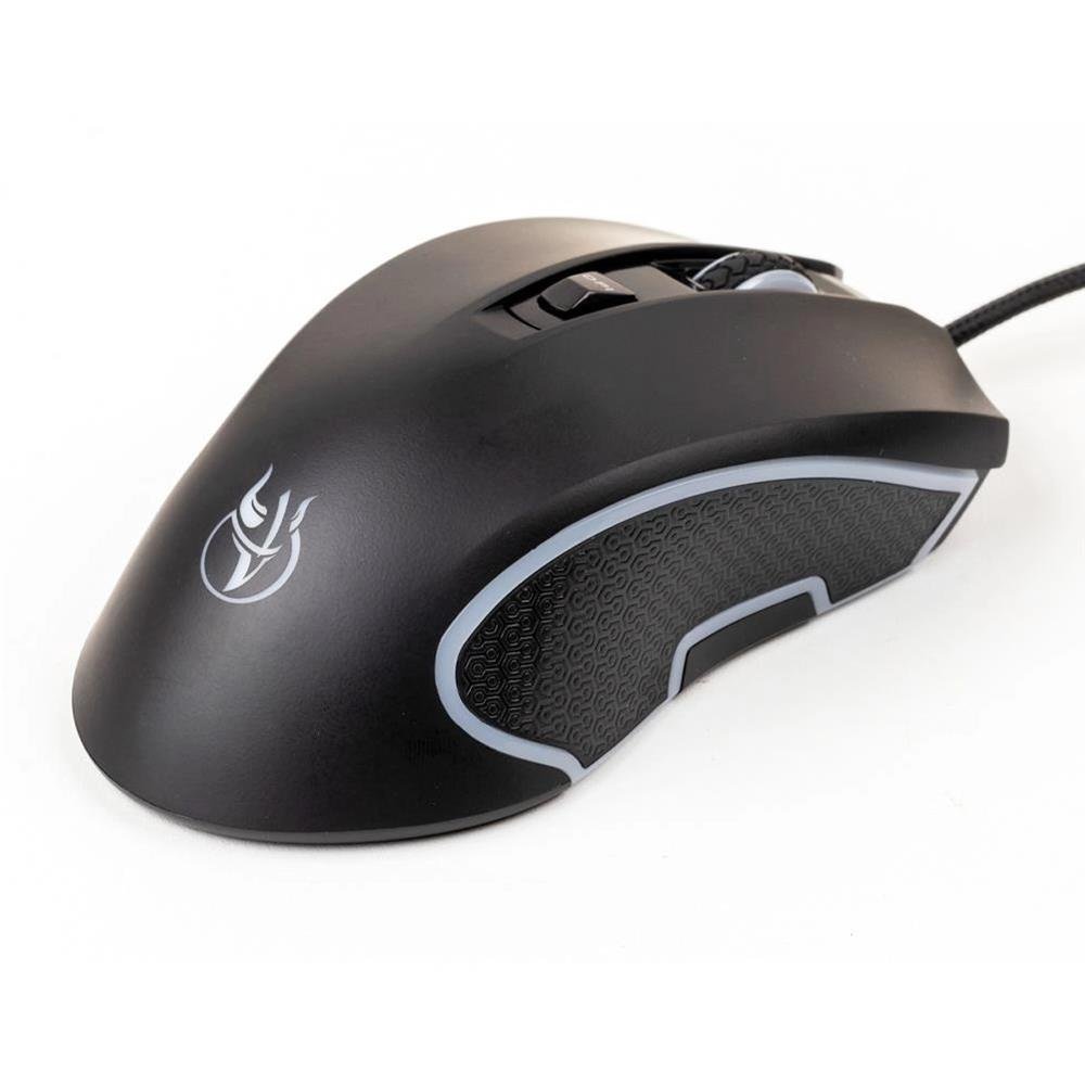 Mouse Gamer Kross Valhalla USB 6.400 dpi Preto KE-MG200