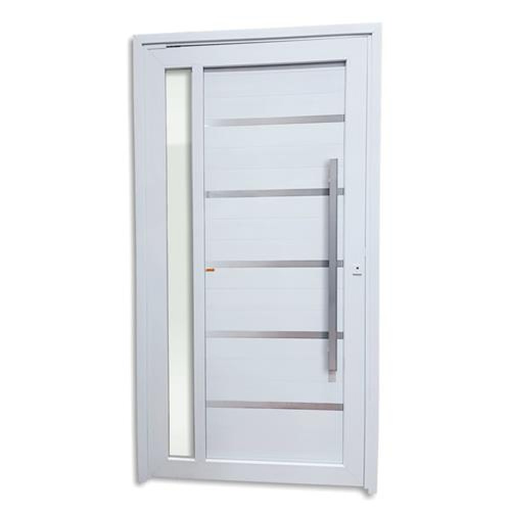 Porta Pivotante Miraggio Pvc Tecplus100 216 X 120 Lado Direito