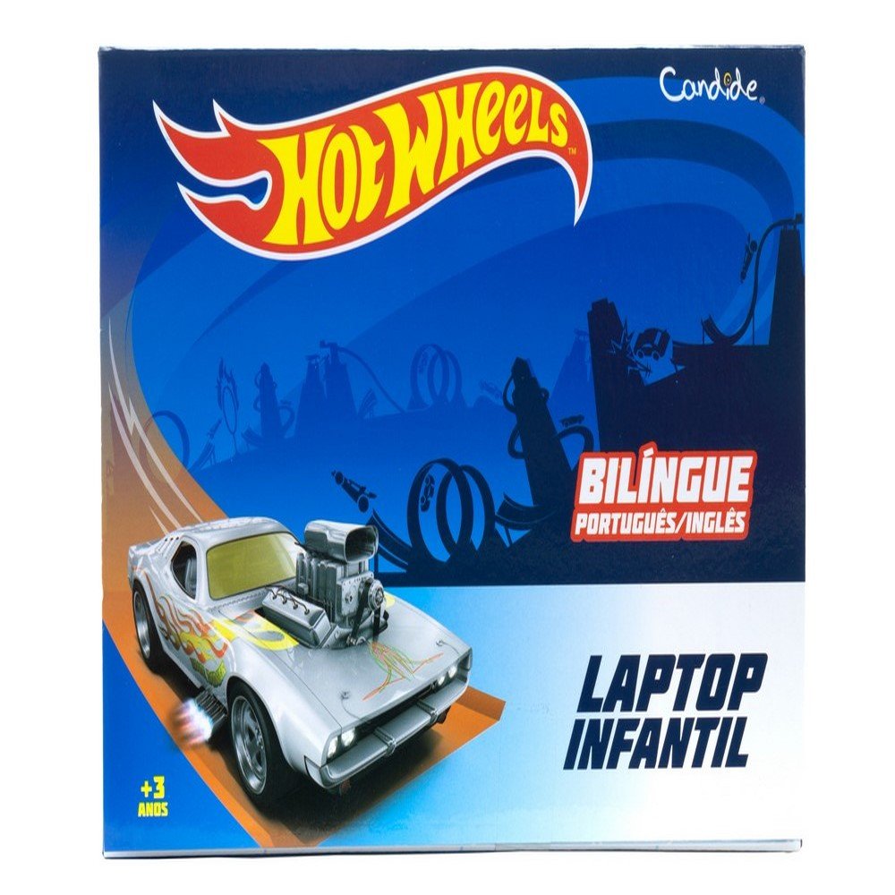 Laptop Infantil HOT Wheels Candide 4533