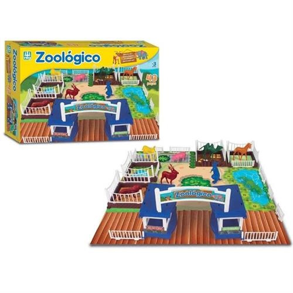 Jogo Zoologico NIG Brinquedos 0234