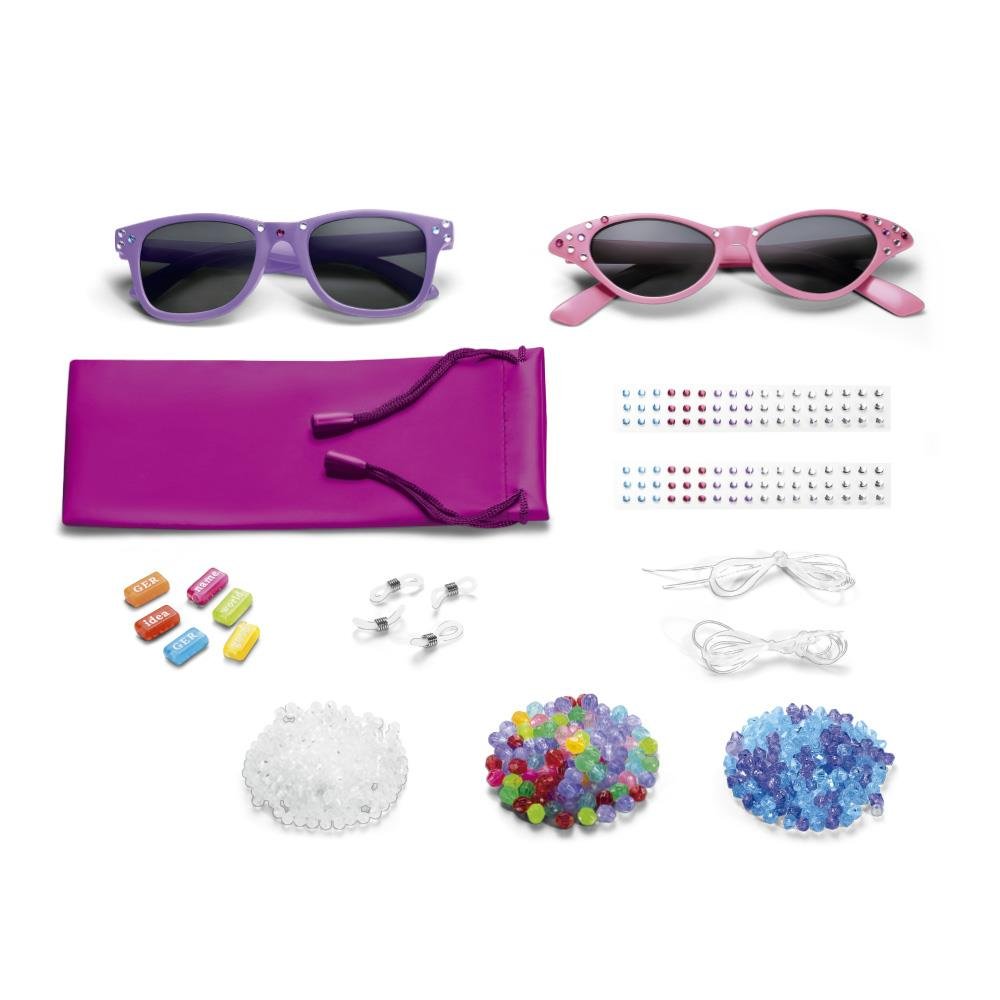 Óculos de Sol My Style com Acessorios para Personalizar e Proteção UVA400 Indicado para +5 Anos Multikids - BR135