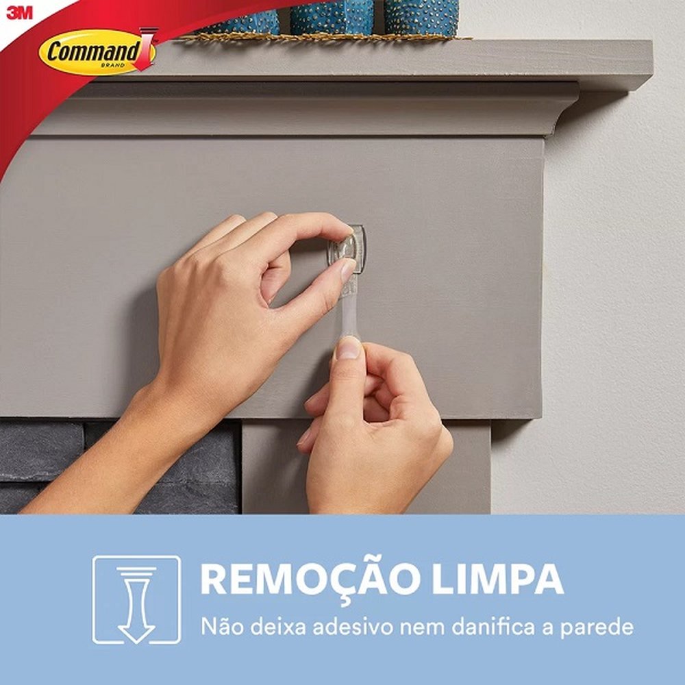 Gancho Adesivo Command Mini ATE 225G 6 Unidades 3M