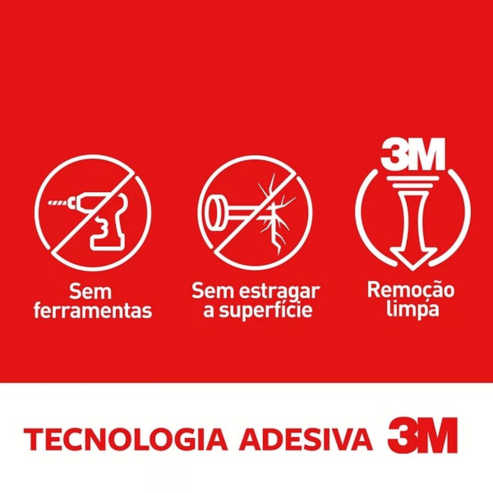 Gancho Adesivo Command Mini ATE 225G 6 Unidades 3M