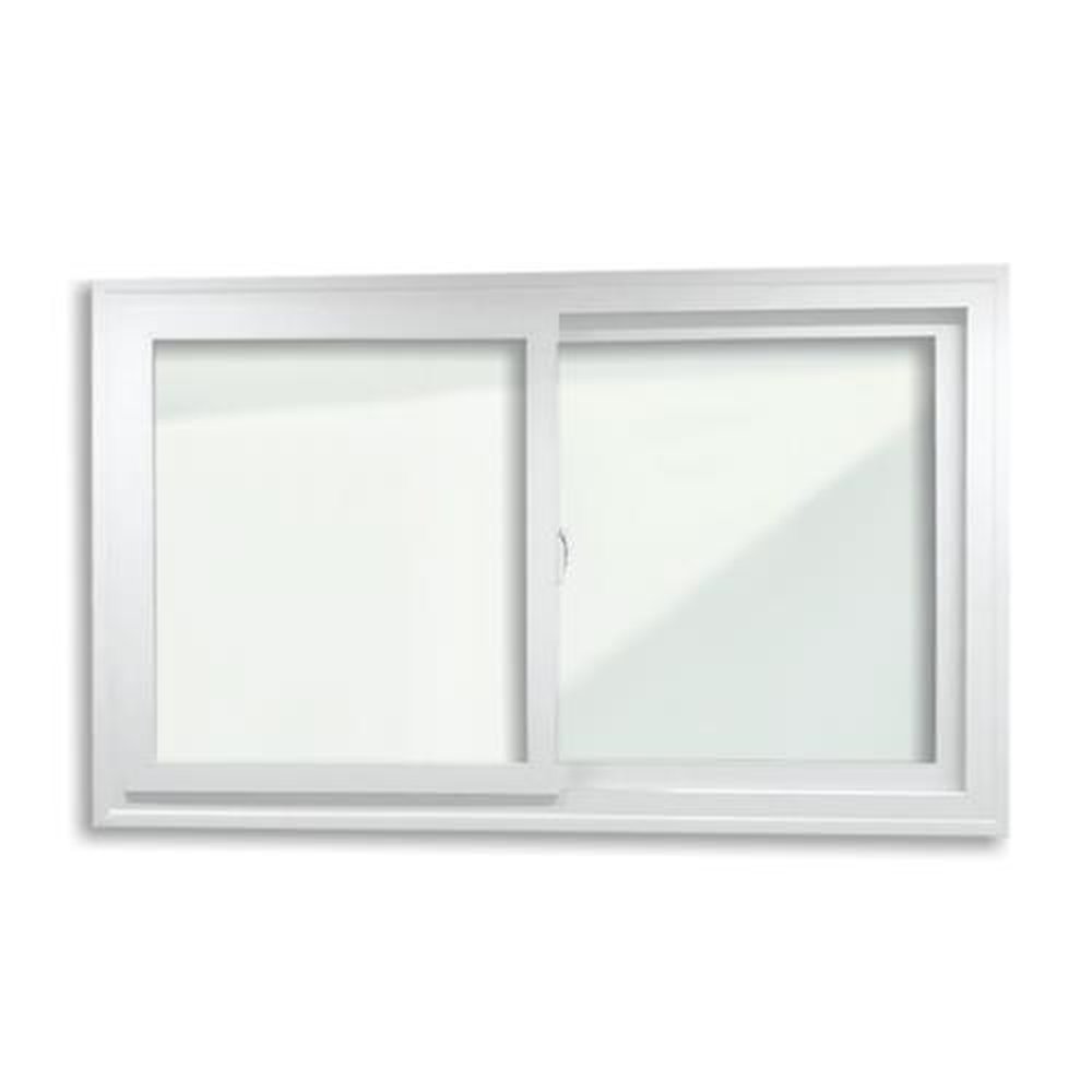 Janela Acustica Sobrepor Pvc Itec 2 Folhas 100 X 150 Vidro Laminado