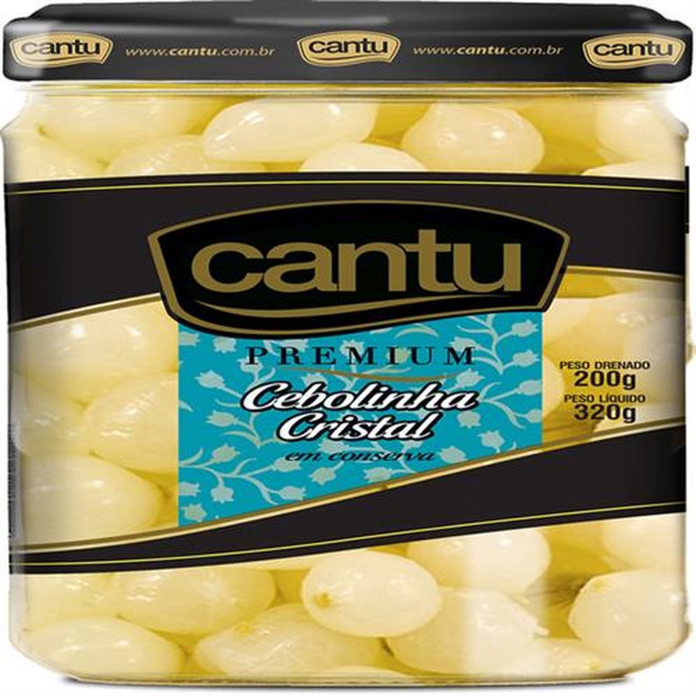 Cebola Cristal Premium Cantu 12x200g
