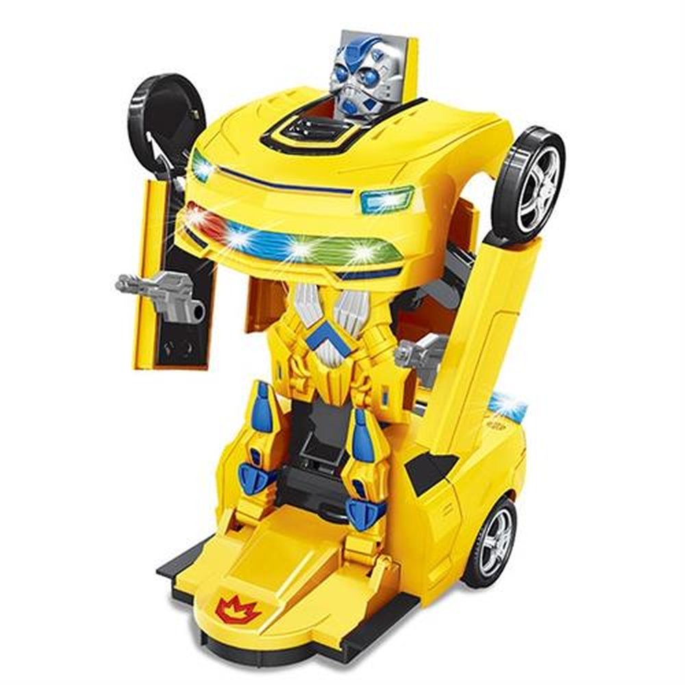 Robot Warriors Robo X Carro Amarelo Zoop TOYS ZP00674