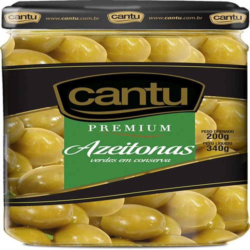 Azeitona Premium Cantu 12x200g