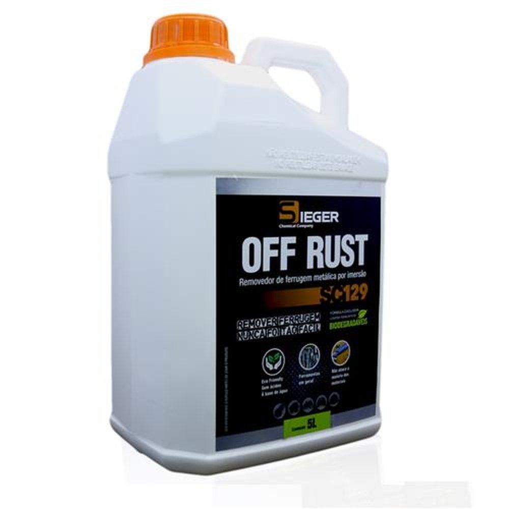 Off Rust Removedor de Ferrugem SC129 5L - SIEGER