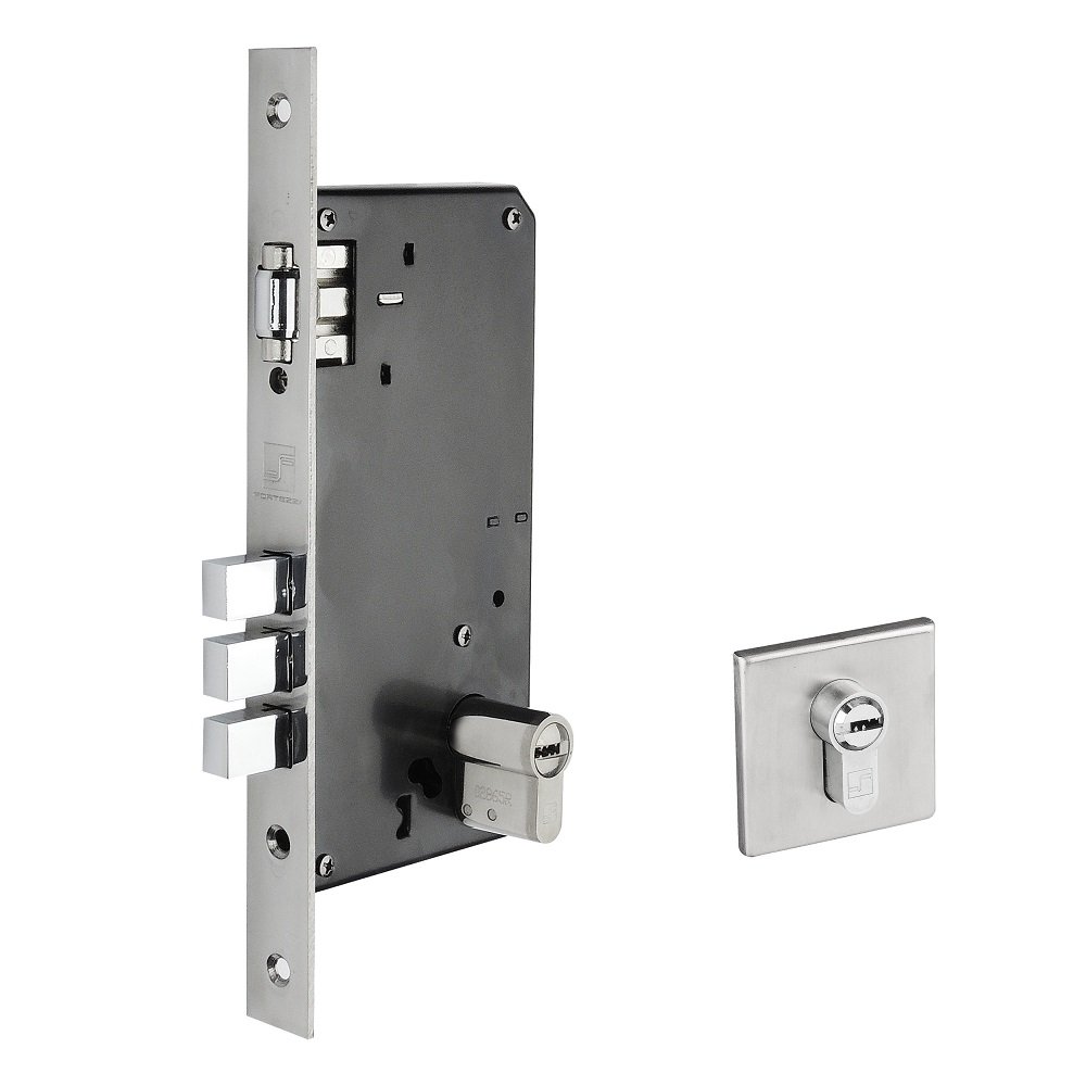 Fechadura Rolete Reforçada e de alta Segurança modelo F7A ¿ Fortezza