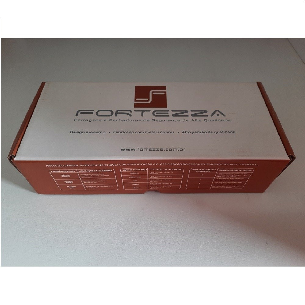 Fechadura Rolete Reforçada e de alta Segurança modelo F14P ¿ Fortezza