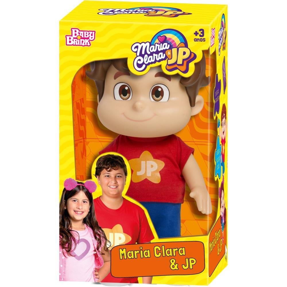 Boneco E Personagem Jp 28Cm - Maria Clara E Jp