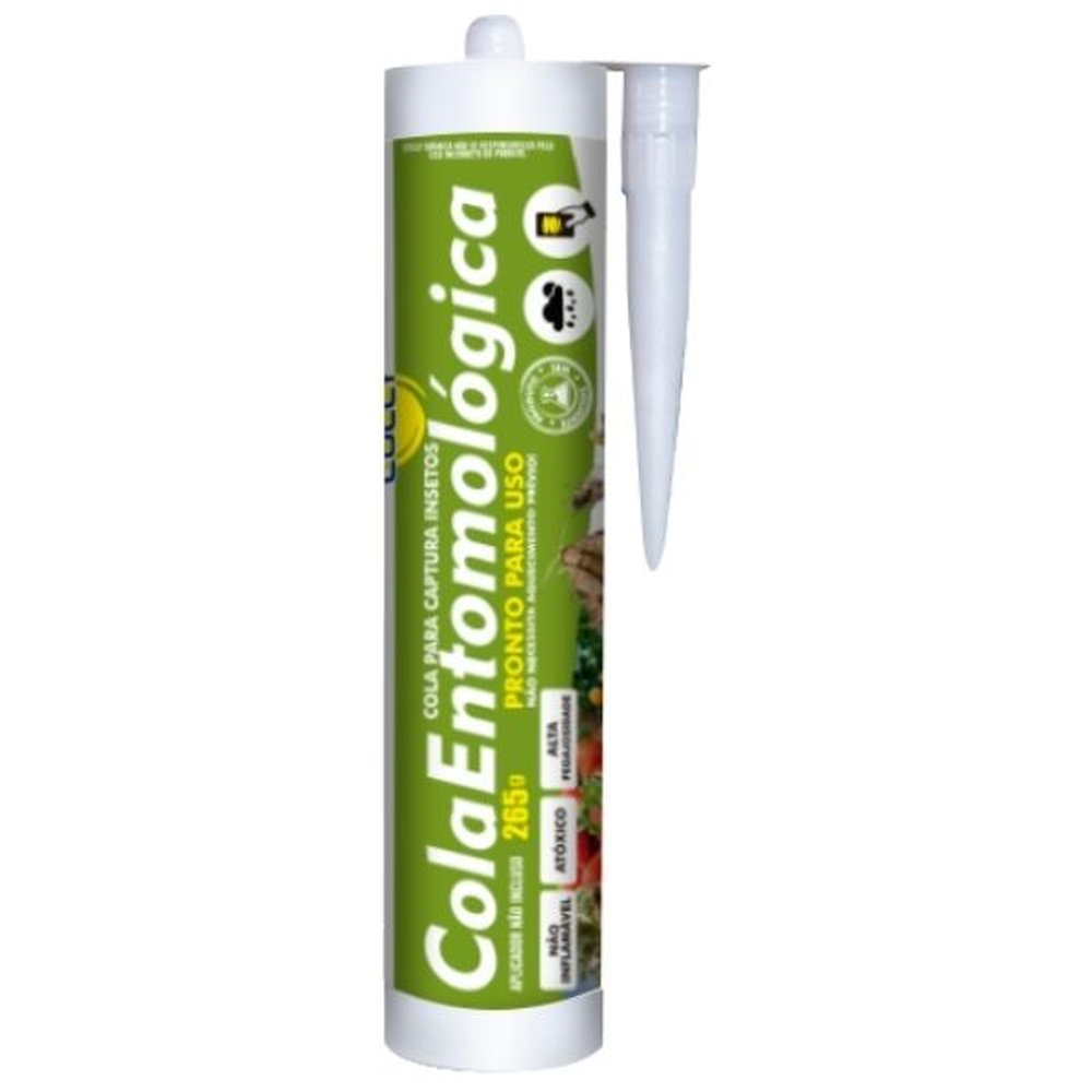 Cola Entomológica Armadilha Adesiva Para Insetos 265 Gramas - Emb. contém 12 unidades
