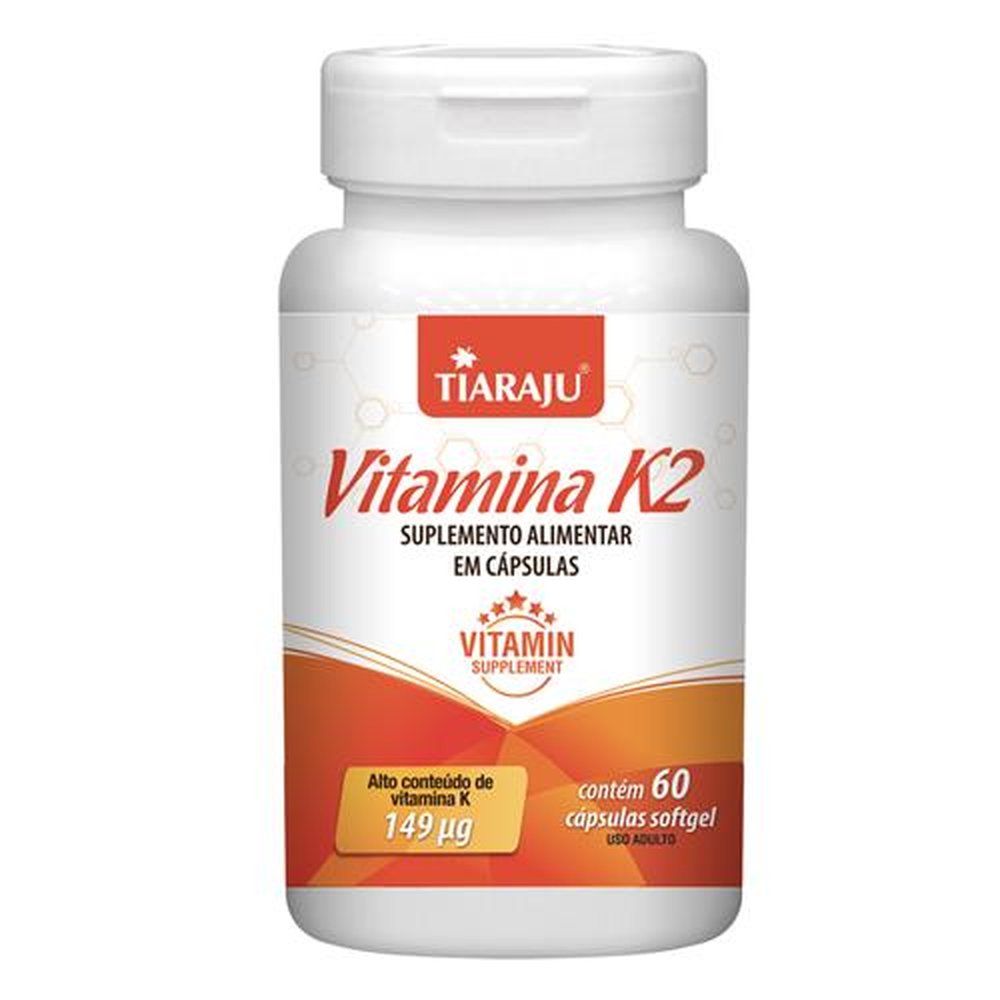 Vitamina K2 (149mcg) 60 Softgel - TIARAJU
