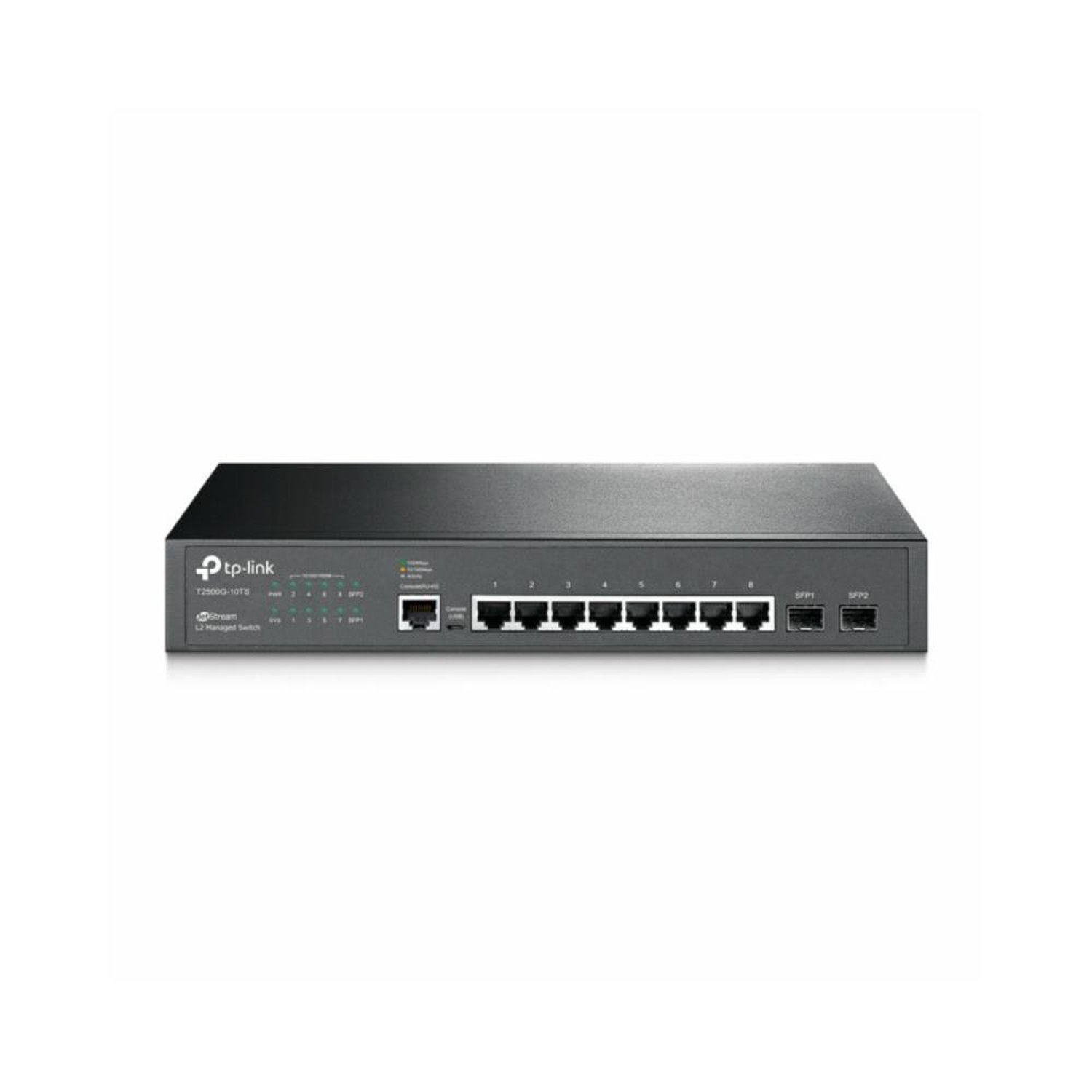 Switch Gerenciavel Tp-link L2+ Gigabit Com 08 Portas Tl-sg3210 E 2 Slots Sfp Jetstream