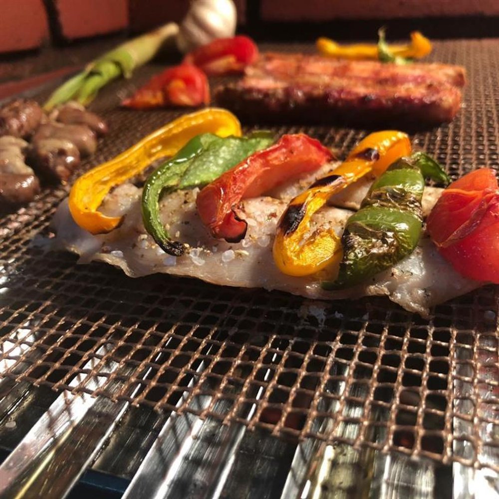 Tela Grelha Antiaderentepara Churrasco