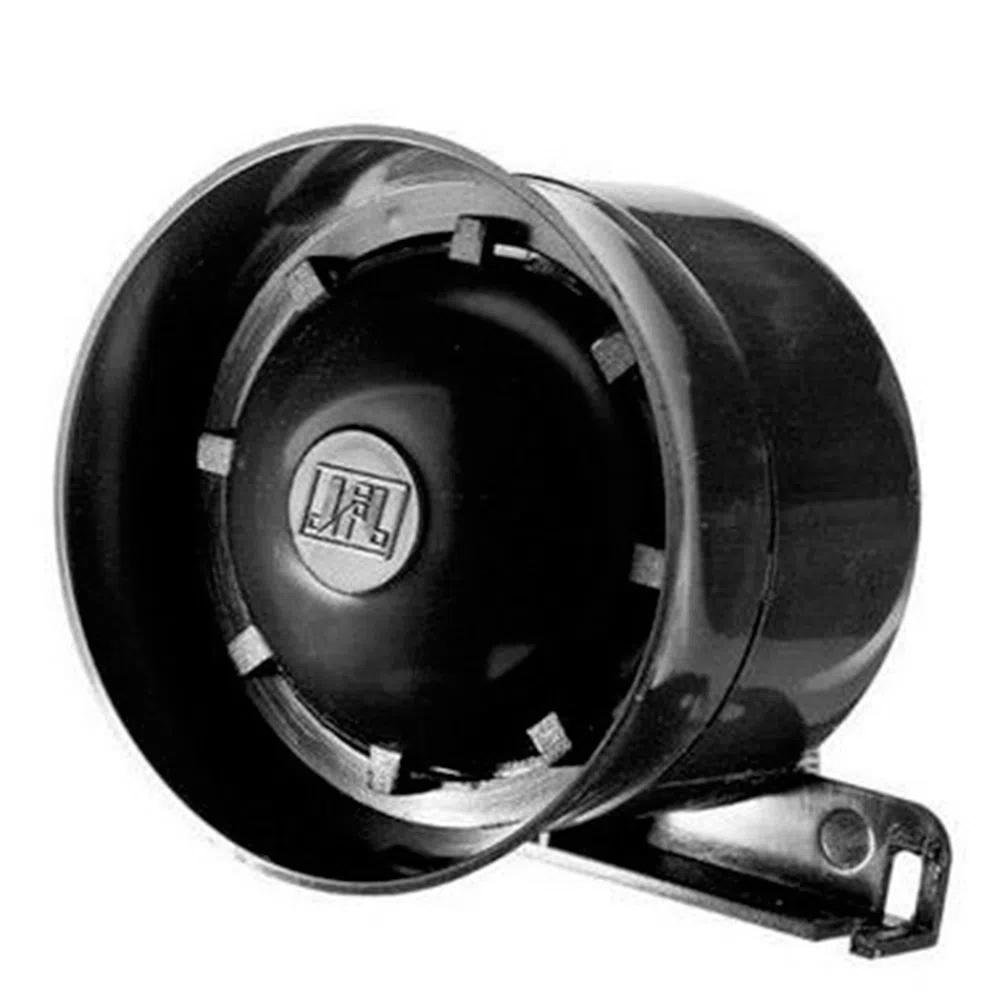 Sirene Para Alarme E Cerca 115Db Sir-115 Preta 180Ma Jfl