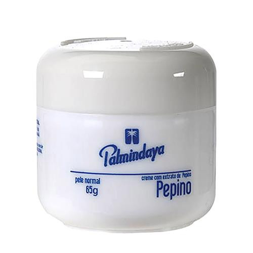 Creme de Pepino Palmindaya Branco (Pele Normal) 65 gr